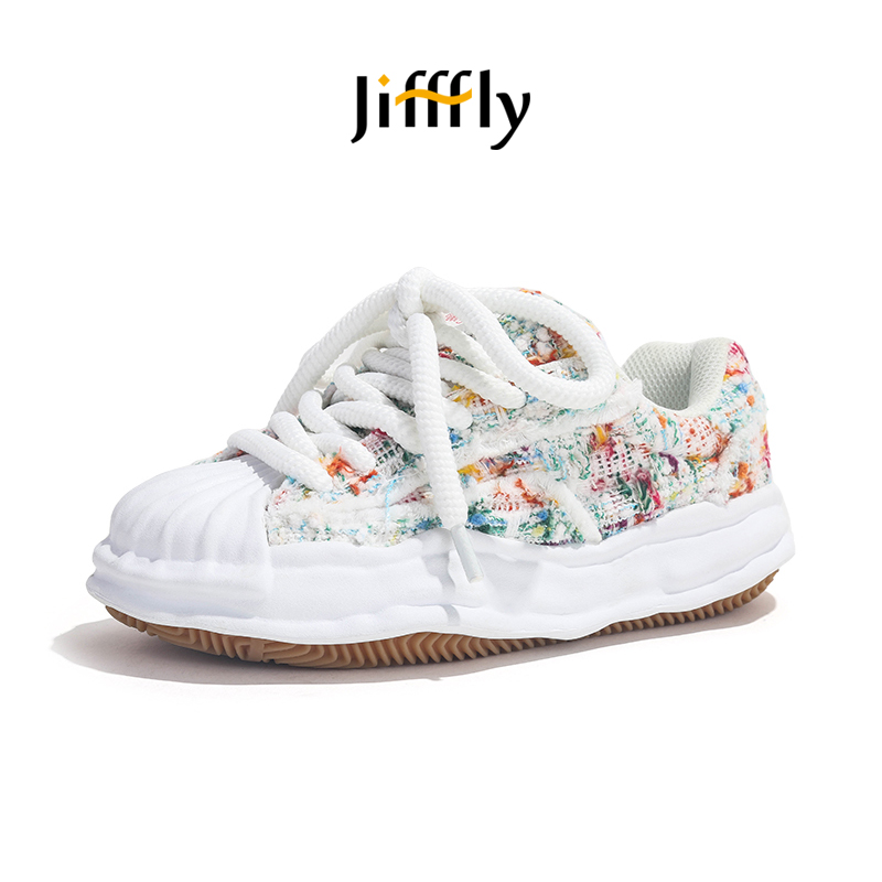 Jifffly Women's Autumn/Winter Casual Canvas Shoes - Trendy & Versatile