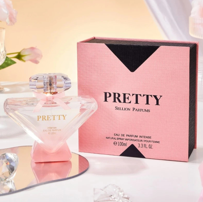 Beautiful Flawless Pink Perfume with a Lasting Fragrance Fresh and Light High-end Gift Box Set 100ml
