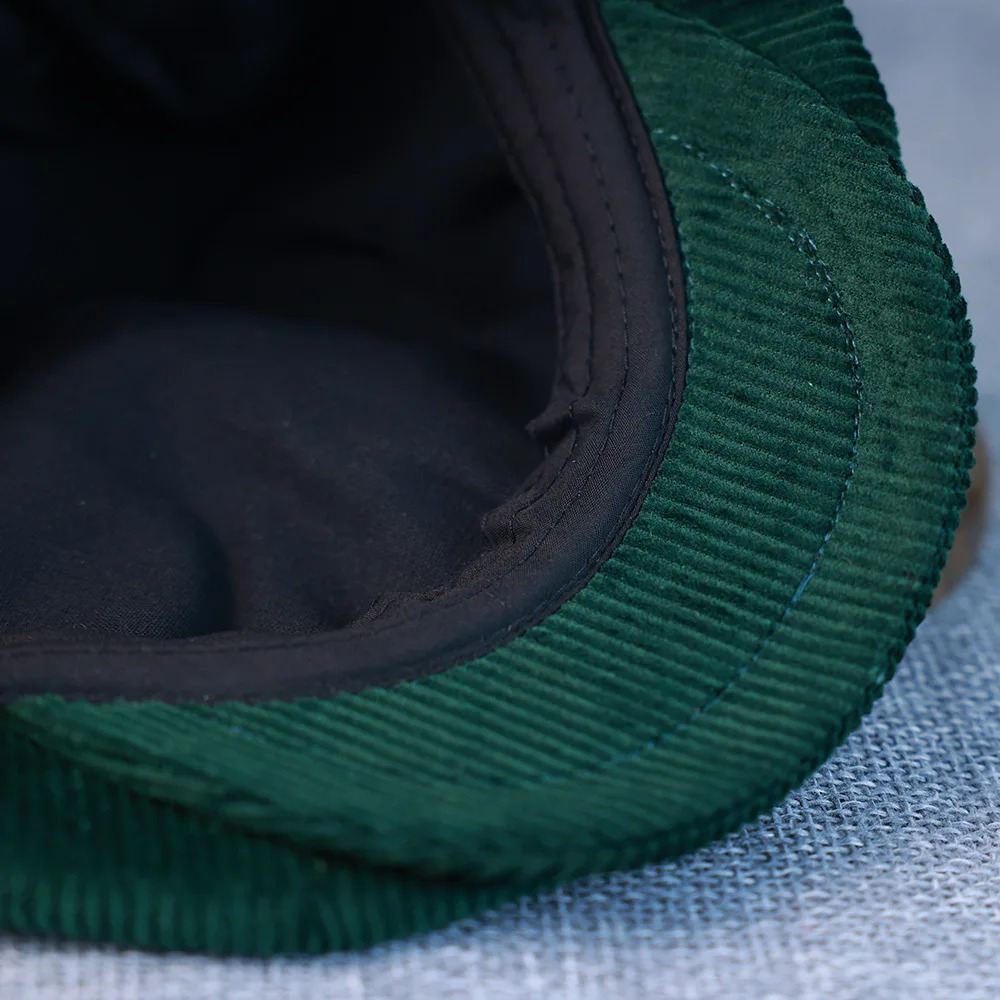 Plus Size 60cm Corduroy Octagonal Cap Mens Trendy British sboy Cap Mens and Womens Vintage All-match Beret 250730
