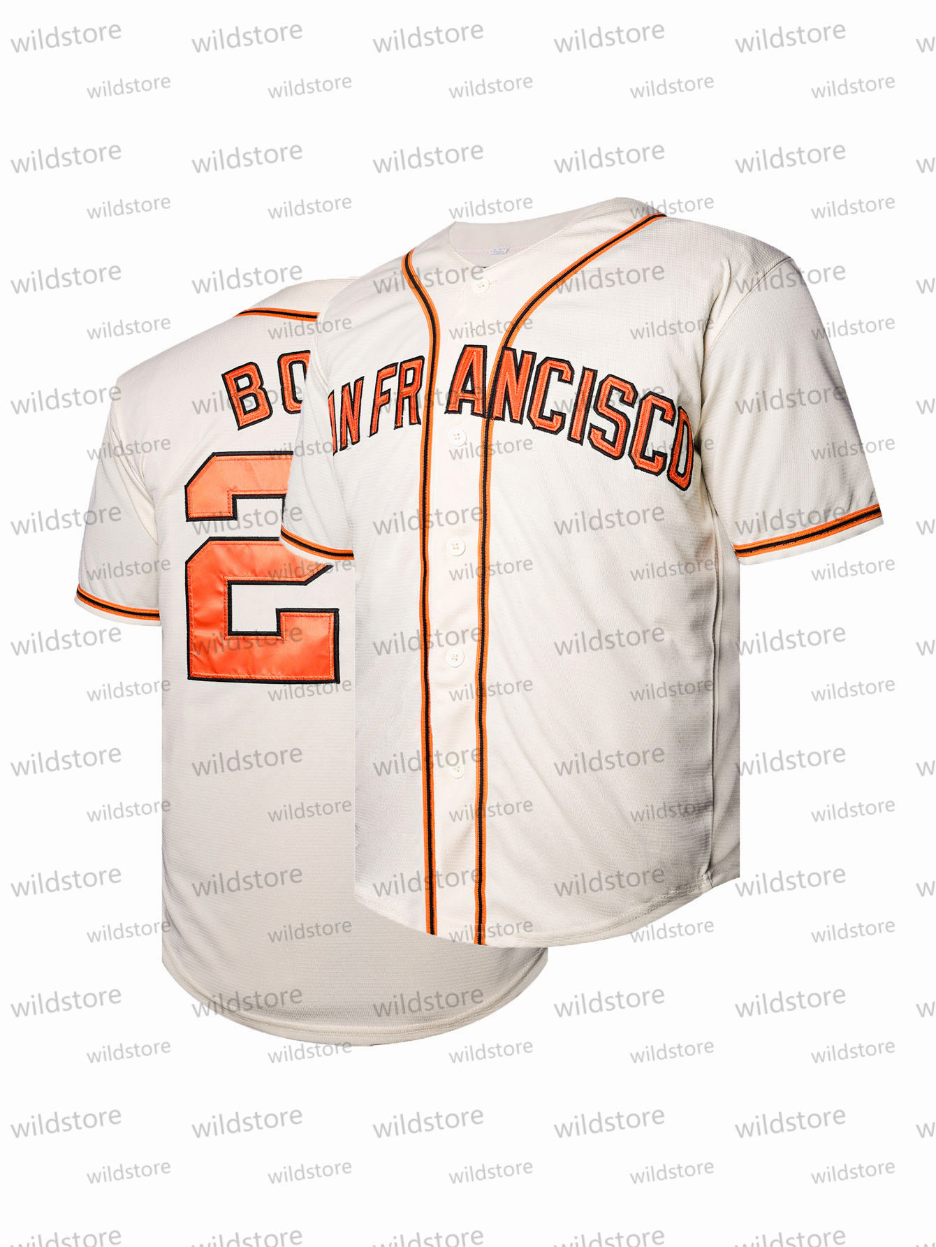 In Stock 25 BONDS Baseball Jerseys Sweatshirt - Embroidered Stitched Jerseys Breathable Slight Stretch Polyester