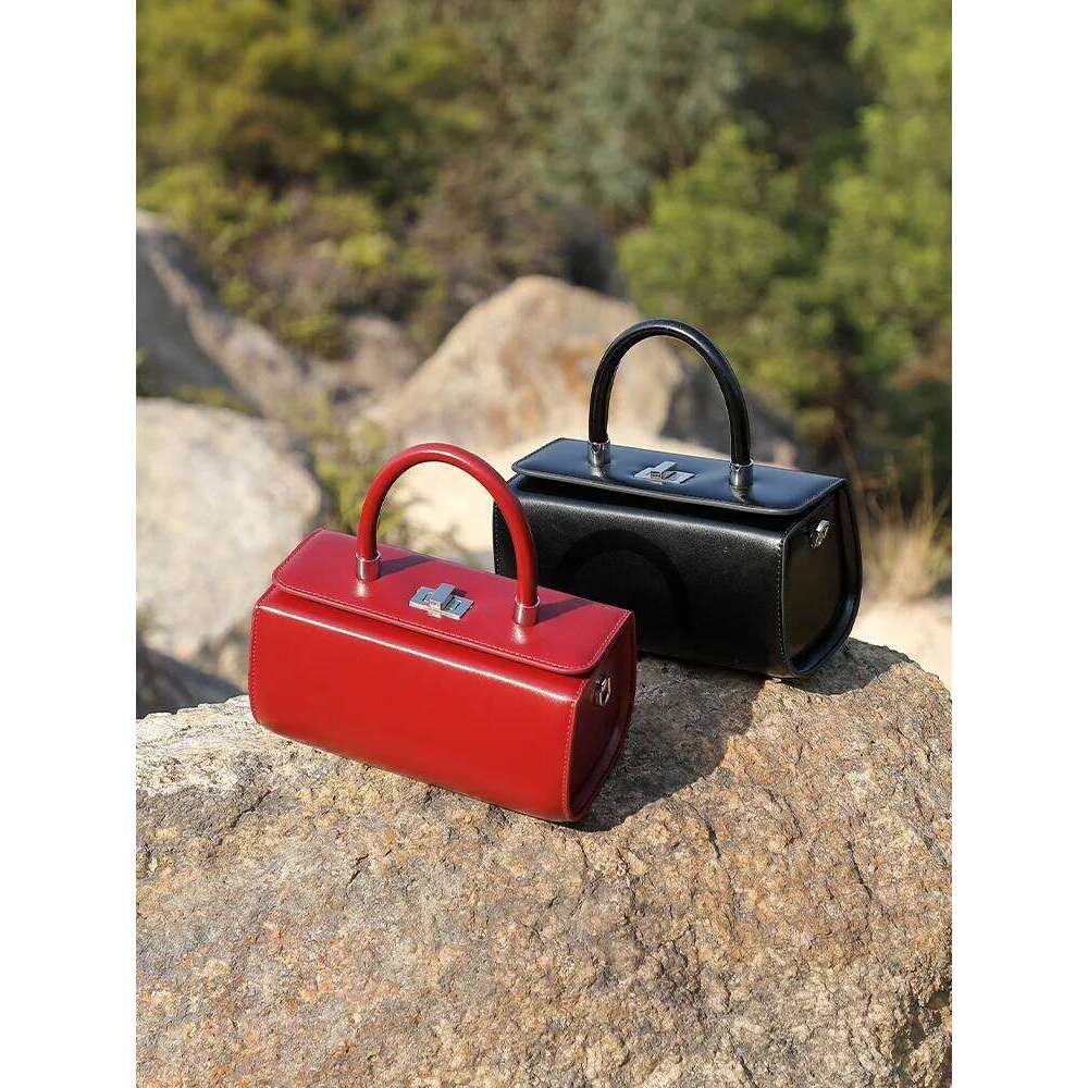 Genuine Leather Handbag Design Cowhide Shoulder For Women Fashion Commuter Crossbody Small Square Bag bag