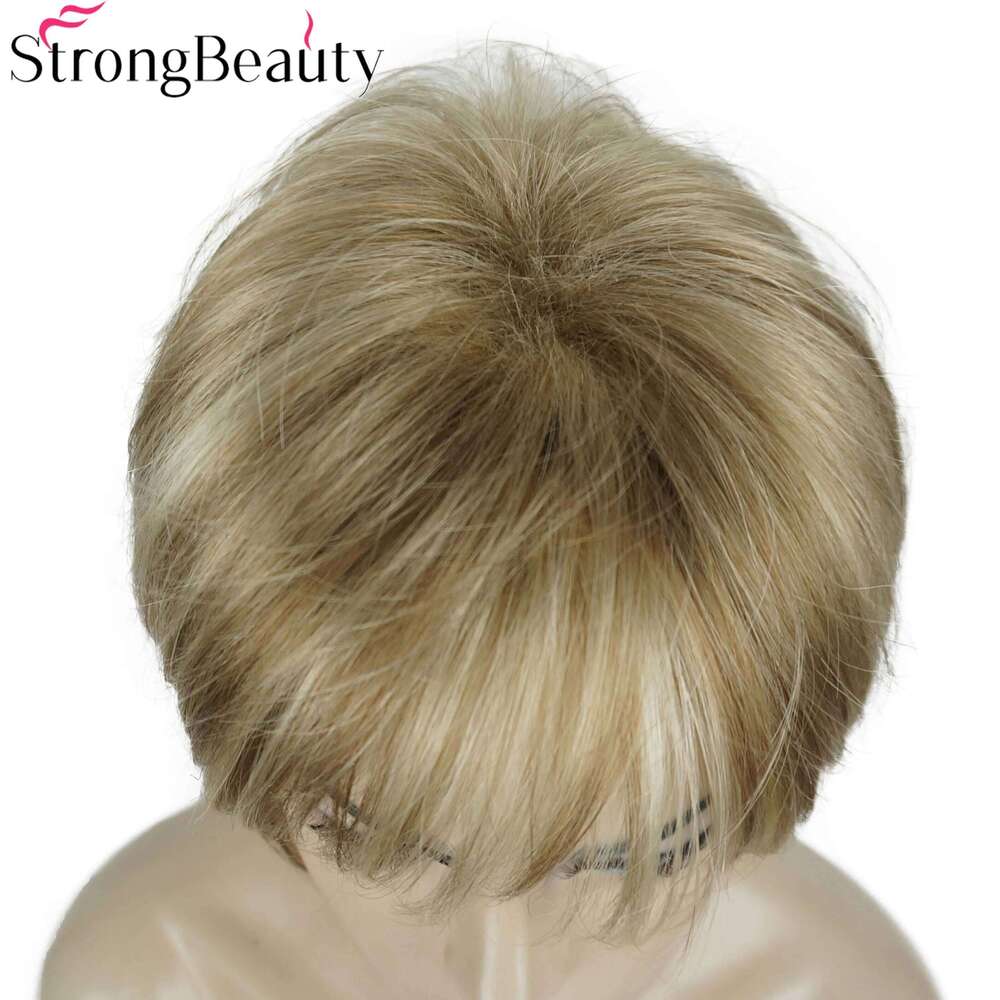 StrongBeauty Synthetic Short Straight Wigs Women's Hair Natural Wig