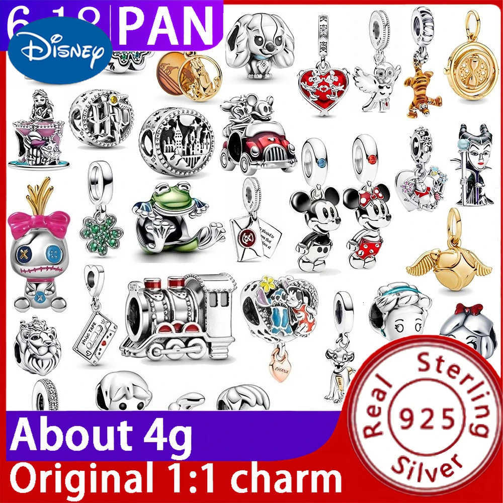 Disney The Atmosphere Is Full! Disney Co-signed Miniso Sterling Silver DIY Beads Pandora Style Interpretation of Girls Fashion W20250731
