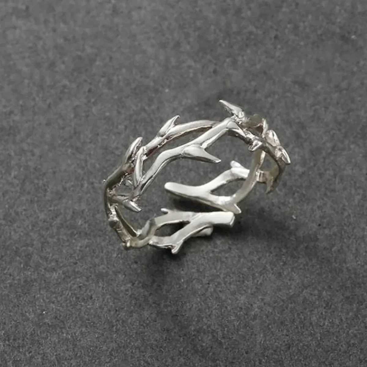 Punk Classic Split Rings Stainless Steel Simple Adjustable Rings for Women and Men Couples Jewelry Accessories y250730
