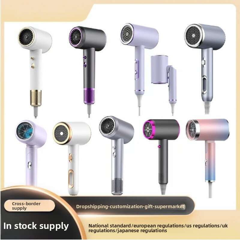 High-Speed High-Power High-Wind Salon Appliance Household Foldable Electric Hair Dryer