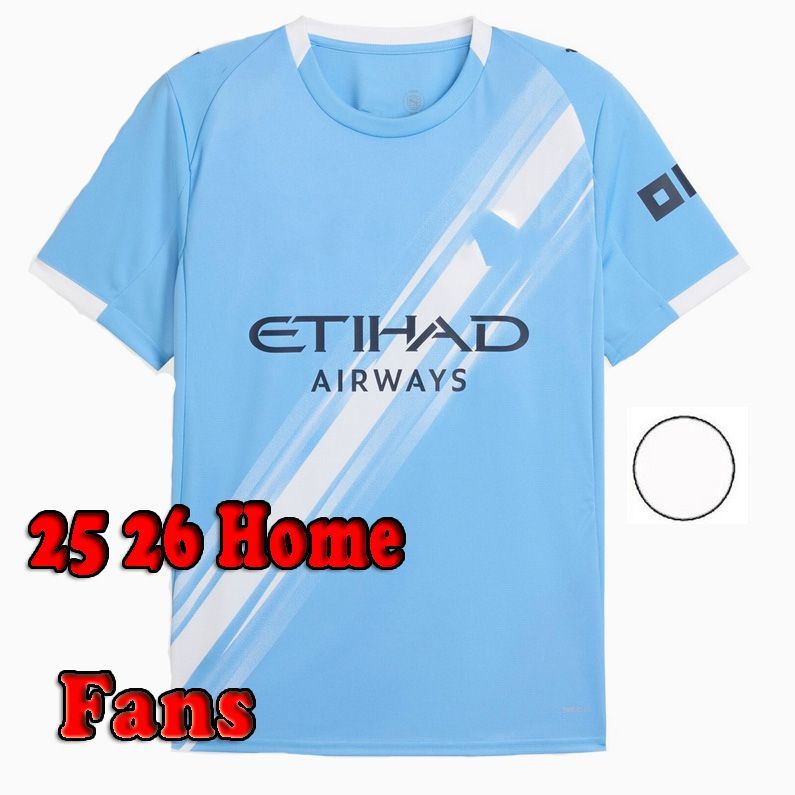 25 26 HAALAND Man City Soccer Jerseys FODEN MARMOUSH DOKU Cherki KOVACIC GVARDIOL DE BRUYNE Reijnders Football Shirt Men Kids Kits Goalkeeper RODRIGO 