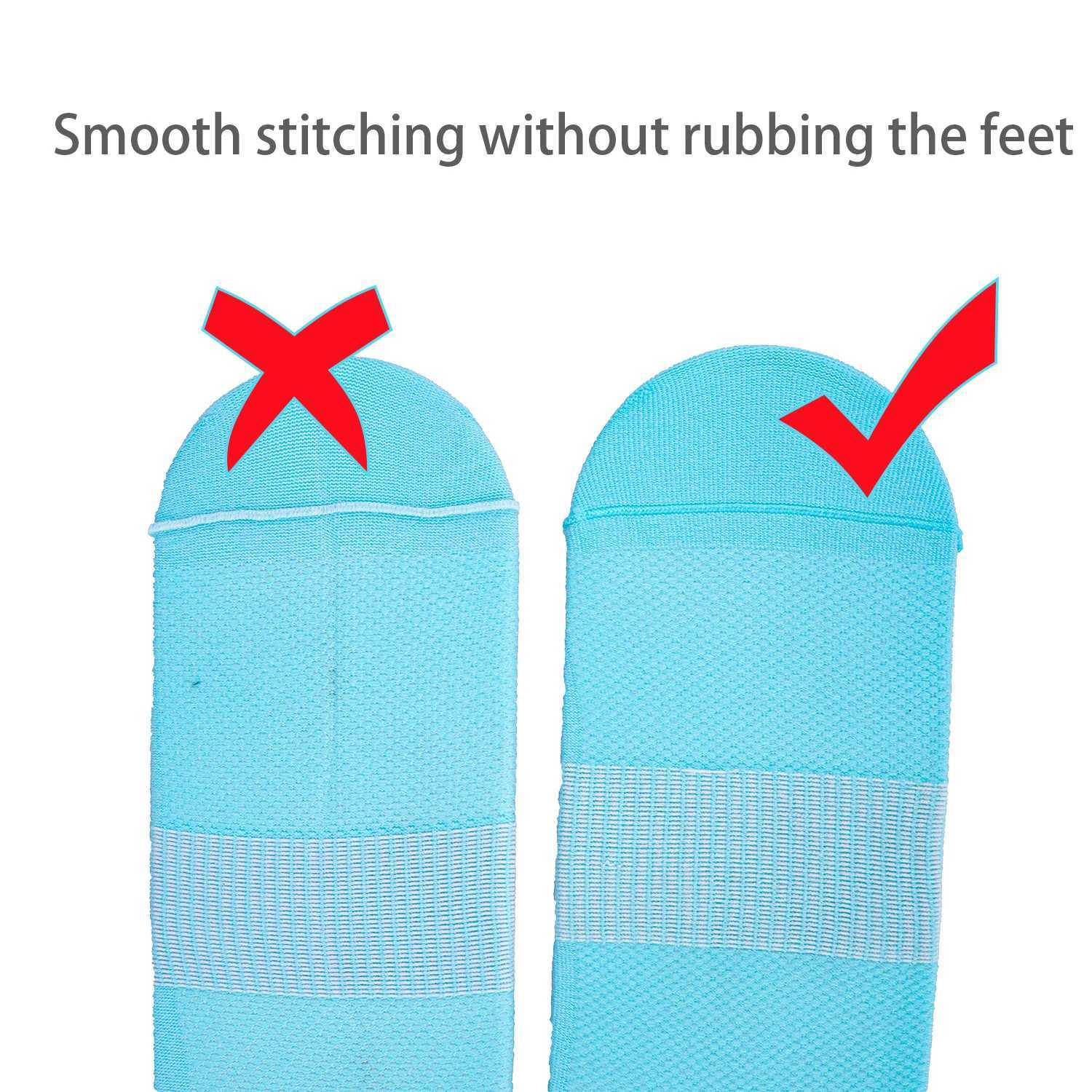 Cycling Socks Men Women Running Socks Breathable Wear-resistant Camping Hiking Socks Tube Compression Sports Socks Z250731