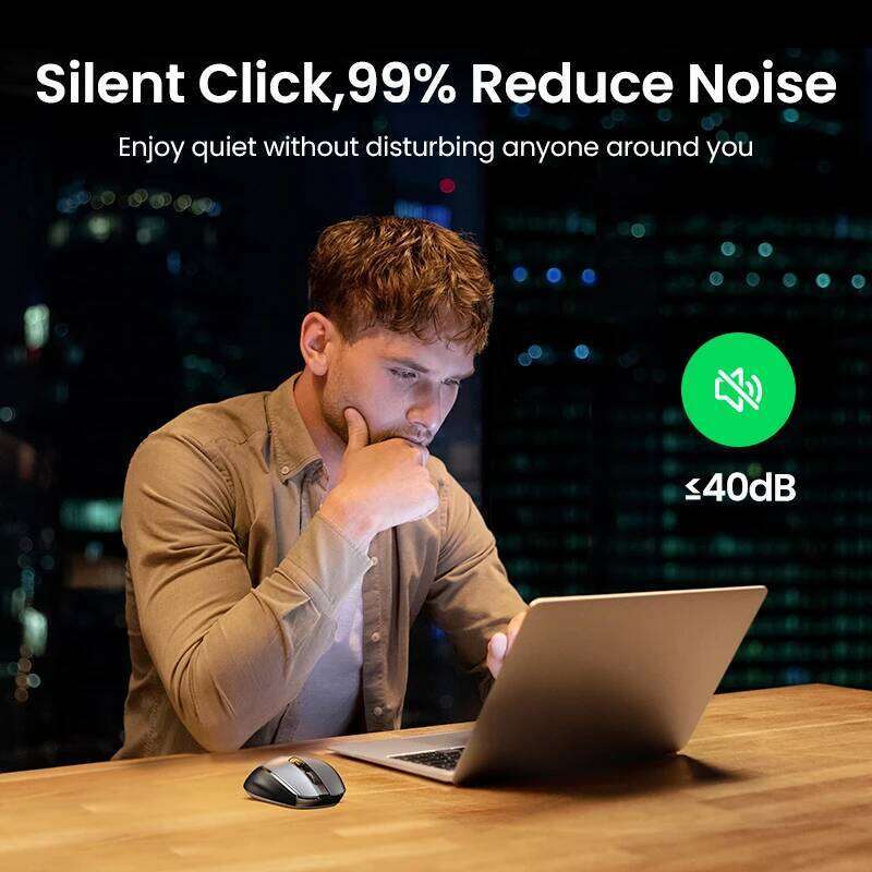 Designer Brand Wireless Ergonomic DPI Mute Button for Writing Board Laptop Mute G Mouse
