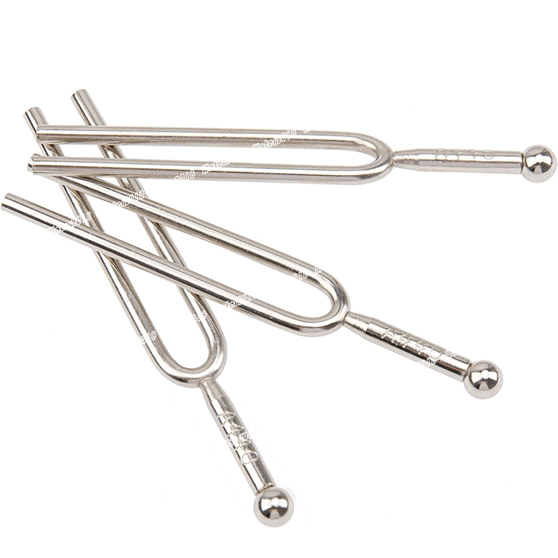 A 440Hz Tuning Fork Standard Tuner Tone Tool Musical Instruments Compatible with Violin Guitar Tuner Device