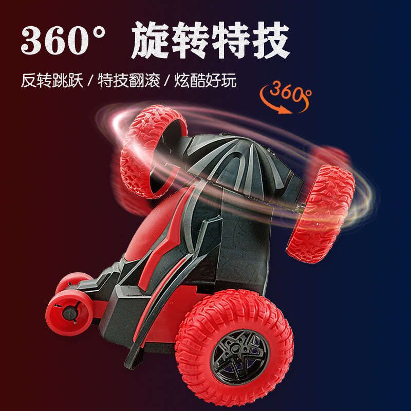 TikTok Car, Flip Stunt Toy, Electric Light Remote Control Car Toy