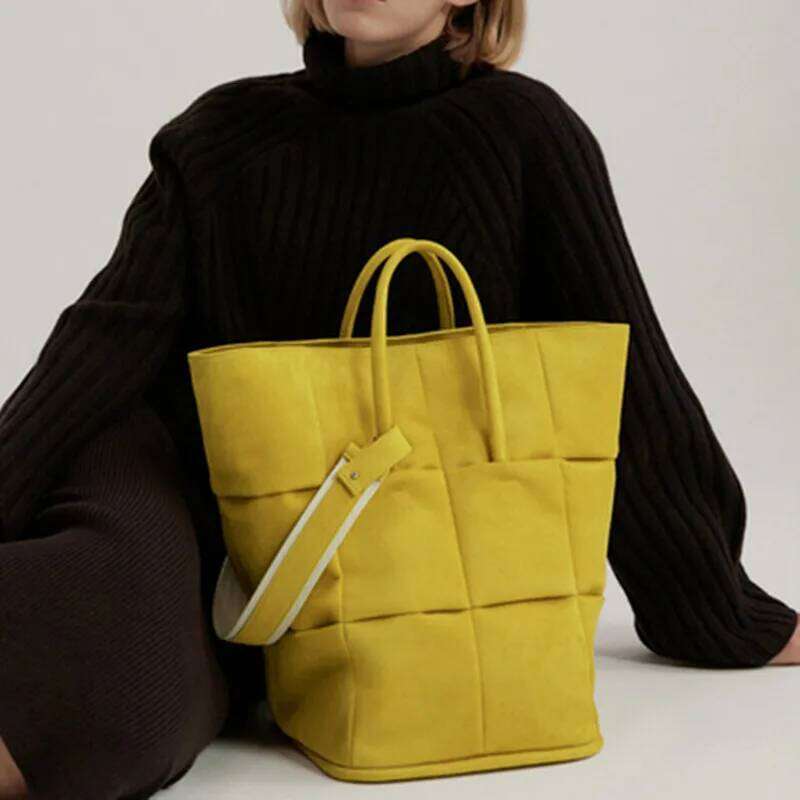 Messenger Bag Women Bucket Shoulder Bag Large Capacity Vintage Matte PU Leather Lady Handbag Designer Bolsos Mujer Black