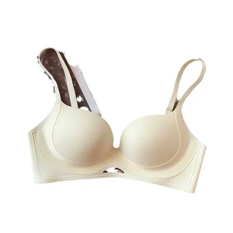 Seamless Underwear Womens Lifting Wireless Top Thin Bottom Thick Breathable Bra Summer Z250730