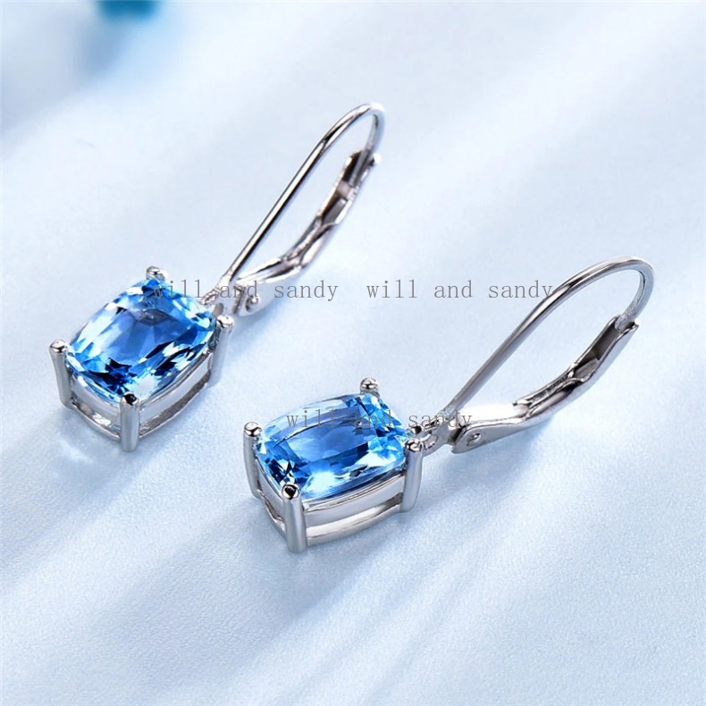 Cubic Zirconia Diamond Hoop Earrings Charm Designer Jewelry Gold 925 Silver Iced Out Heart Square Buckle Clip Dangle Earrings Stud Cuff for Woman Gift
