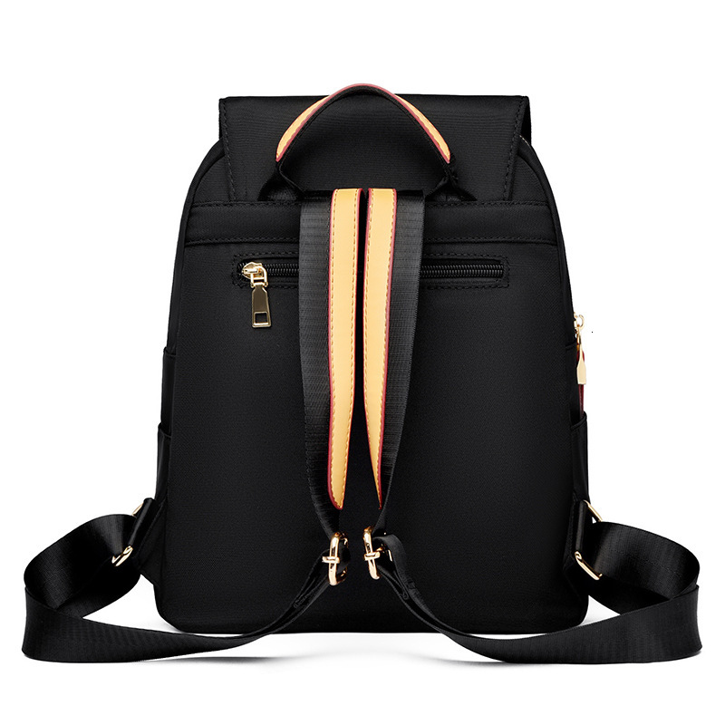 2025 Summer New Women's Backpack Oxford Cloth Backpack Women's New Fashion Travel Simple Backpack Large Capacity Leisure Backpack New Design