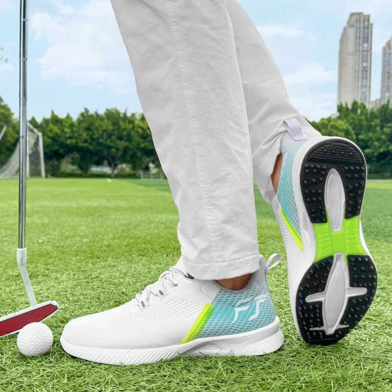 Luxury Men Golf Shoes Comfortable M Golfers Shoes Lightweight Walking Sneakers Y250731