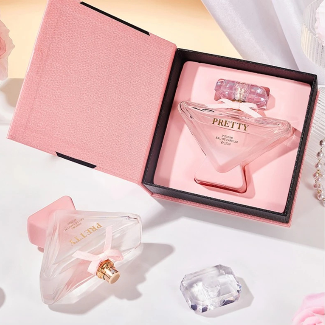 Beautiful Flawless Pink Perfume with a Lasting Fragrance Fresh and Light High-end Gift Box Set 100ml