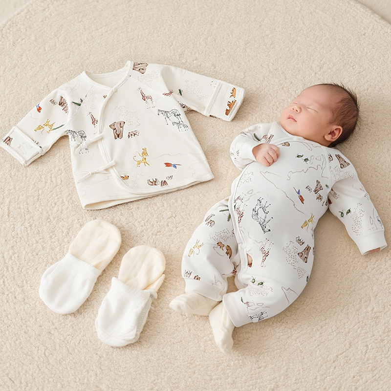 Comfort-Fit Infant's Wear Collection: Warmth Retaining Pure Wool Blend Garments