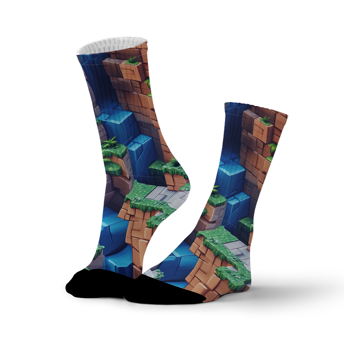 Block - World Adventure Unisex Tube Sock C113