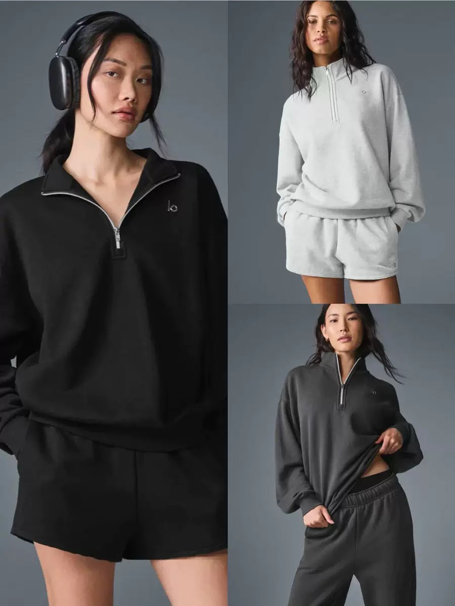 Aloooo Yoga Women's Training Jackets, Fiess And Outdoor Hoodies, Quick-Drying Solid Zipper Sports Tops, Best-Selling Sportswear