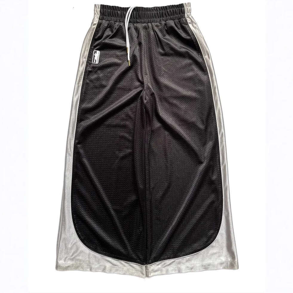 25 Street Style Hip-Hop Elastic Waist Zipper Loose Solid Color Sports Casual Pants