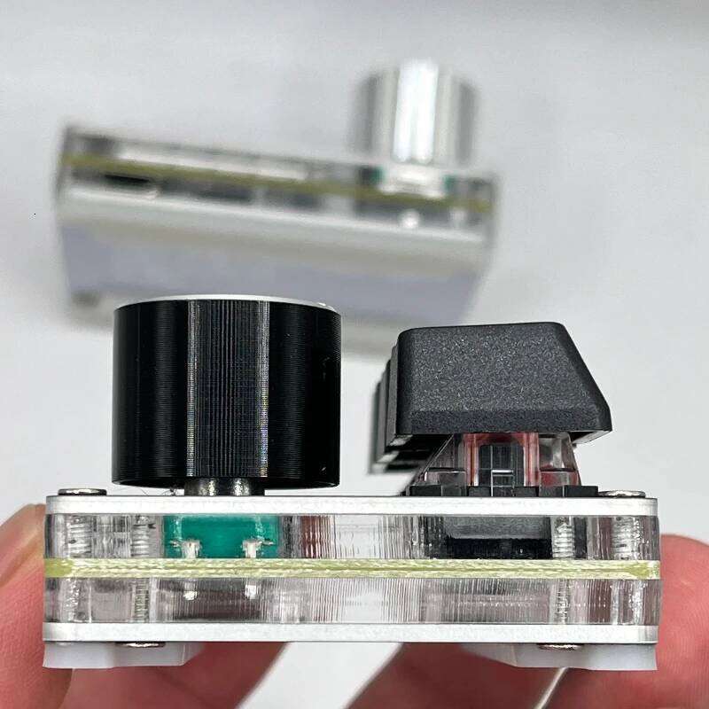 Designer Brand Niche New Quick Trigger Hall Magnetic Pink Switch Keyboard with Knob Screen Copy and Paste ShotCut Custom