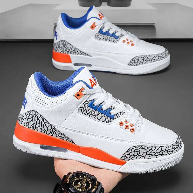 Summer Hot Sale 2025 Comfortable Casual Hot-Selling High-Quality Couple's Basketball Shoes for Big Kids with Rubber Soles Breat