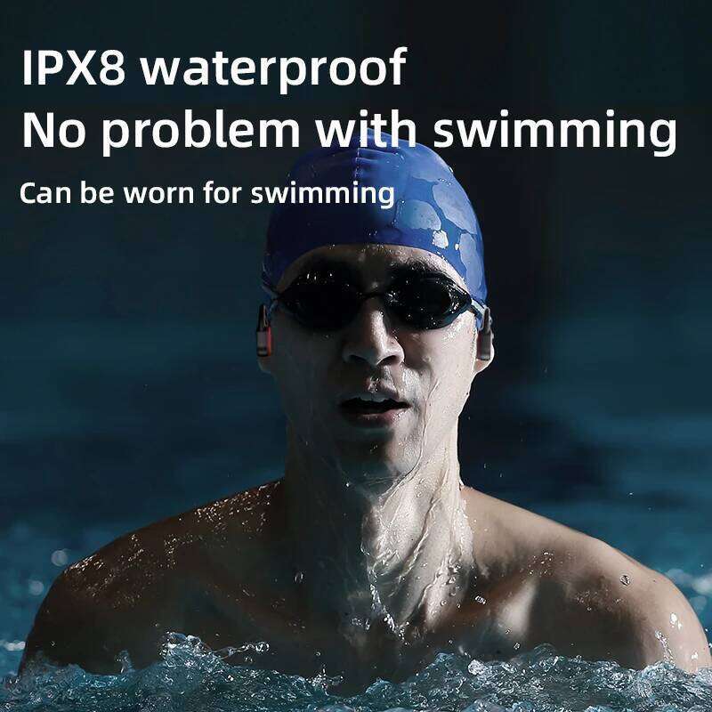 Designer Brand Niche X IPX Waterproof Swimming Bone Conduction Bluetooth MP Player HIFI Bass Music Popular Wireless Sports Headphones