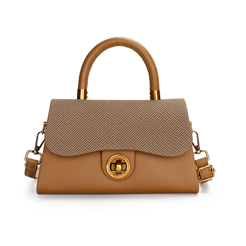 High-end Fashion Trend Handbag for Women 2025 New Versatile Color-blocking Shoulder Crossbody Box Bag ddmymoon