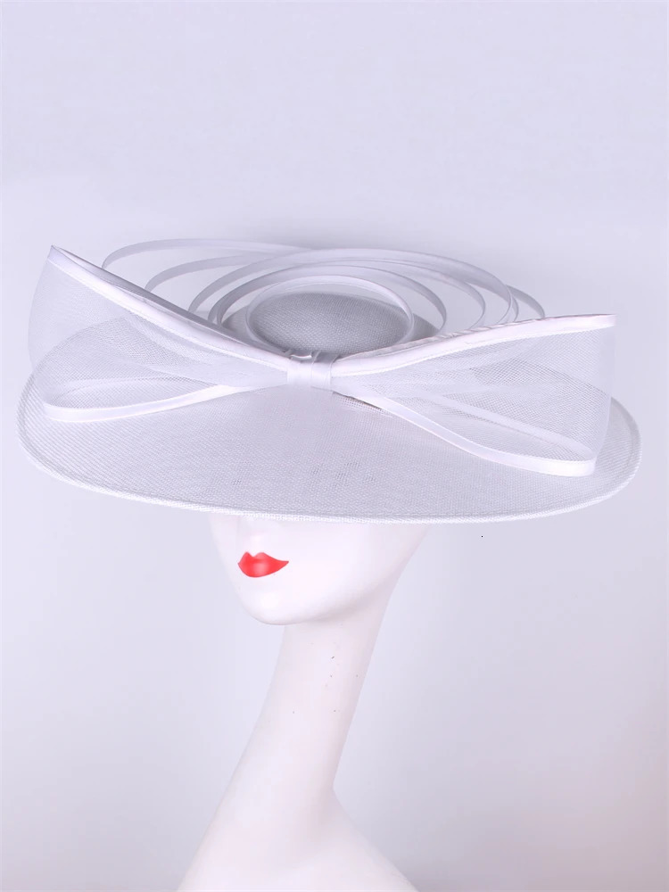 Bride Pillbox Red Fascinator Hat Femme Wedding Chapeau Women Formal Event Tea Millinery Cap Feather Royal Ascot Race Headpiece 250729