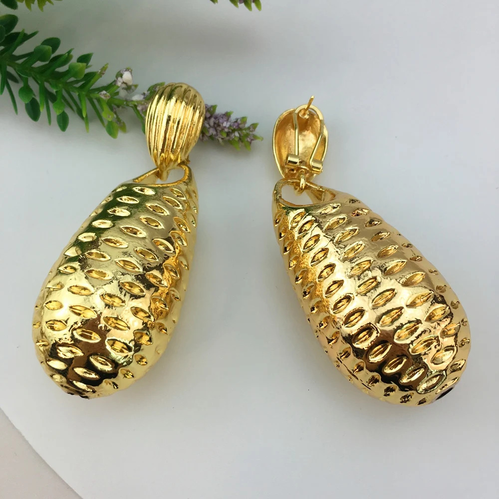 Big Bold Earrings Huge Earrings Brazilian Jewelry for Women Party Gift FHK19059 250730