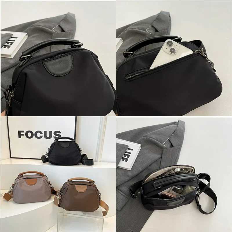 High Quality Nylon Tote Bags Crossbody Purse Fashion Women Shoulder Messenger Bags Wear-resistant Ladies Handbag Sac Y250730