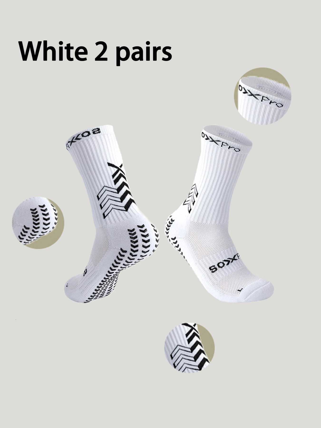 1/2/3 Pairs Soccer Socks Outdoor Fitness Basketball Socks Grip Socks Anti-slip Breathable Cycling Socks Sports Socks Men Football Z250731