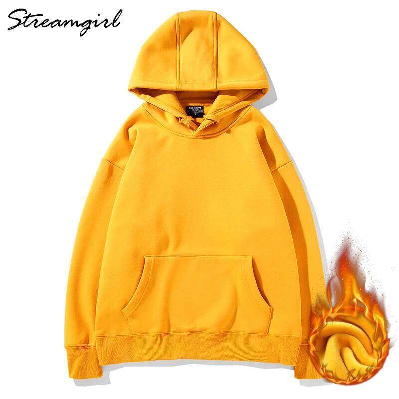 Winter Fleece White Sweatshirt Hoodies Vintage Hoodie Casual Warm Veet Sweatshirts For Women Top Hooded Jacket