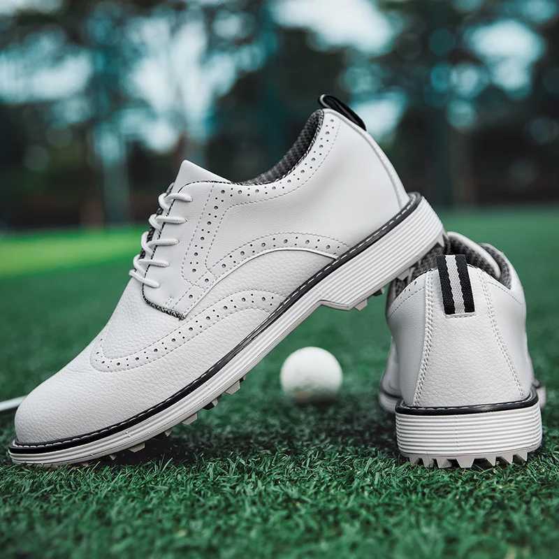 Golf Shoes Mens Four Seasons Non Slip Sports Shoes New Fion Breathable Cfortable Versatile Nail Casual Sports Shoes Y250731