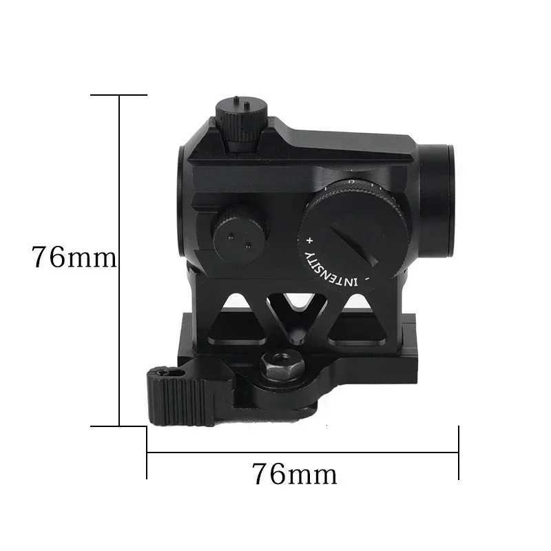 1x25 Compact Red Dot Sight Tactical Reflex 2 MOA Adjustable Mini Dot Scope 20-22mm Rail Mount Tactical Optical Riflescope R250730
