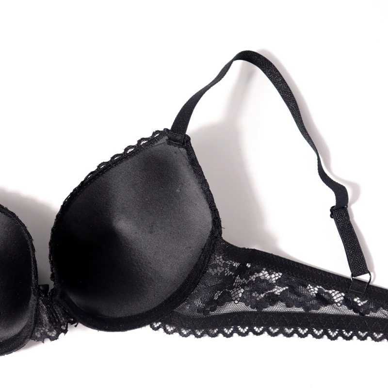 Beauver Small Size Bras for Women Lace Molded Cup Bra with Wire No Pad 75B 80B 85B Z250730