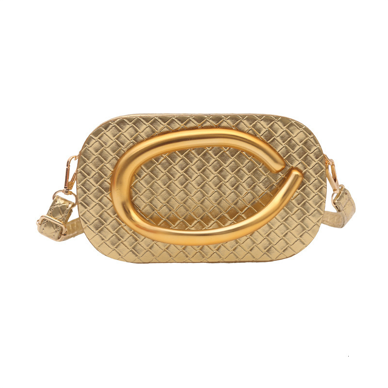 Hot Selling Wrist Box for Women 2025 New Fashion Woven Feel Single Shoulder Crossbody Evening Bag ddmymoon