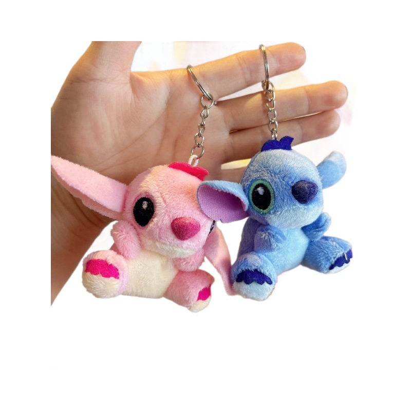 Stiletto Plush Doll pendant key chain female cute cartoon Korean creative stiletto schoolbag Pendant