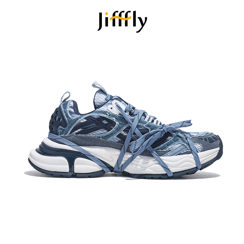 Jifffly father for men and women, summer 2025 new couple versatile thick sole sports shoes