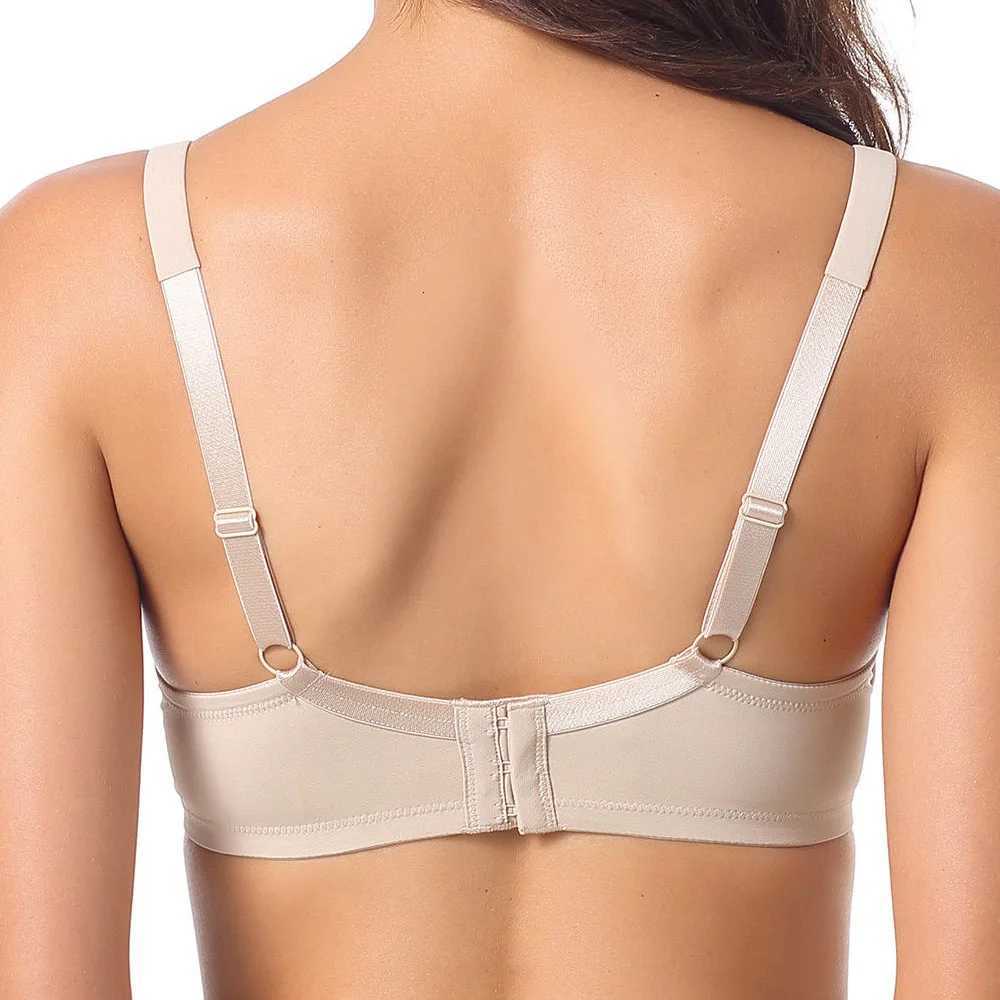 Womens Lightly Padded Underwire Full Coverage Support Maternity Nursing Bra Plus Size 32 34 36 38 40 42 44 B C D E F G H I Cup Z250730