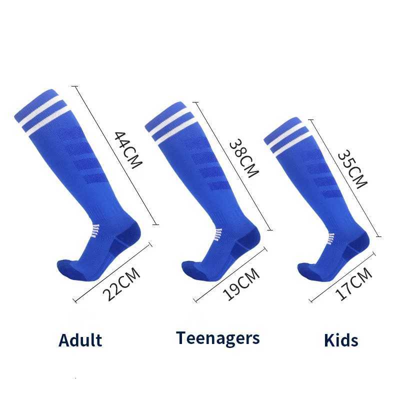 White Black Stripes Football Soccer Socks For Men Teenages Kids Boys Over the Calf Baseball Rugby Athletic Socks Women Girls Z250731