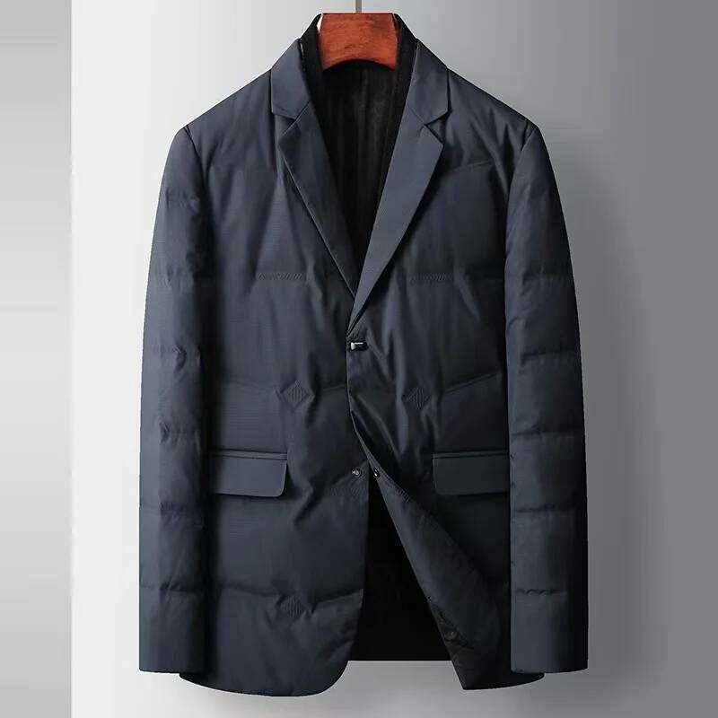 2025 Autumn/Winter New Casual With Thin Duck Content Up To 90% Quality Design Suit Down Jacket MDNG