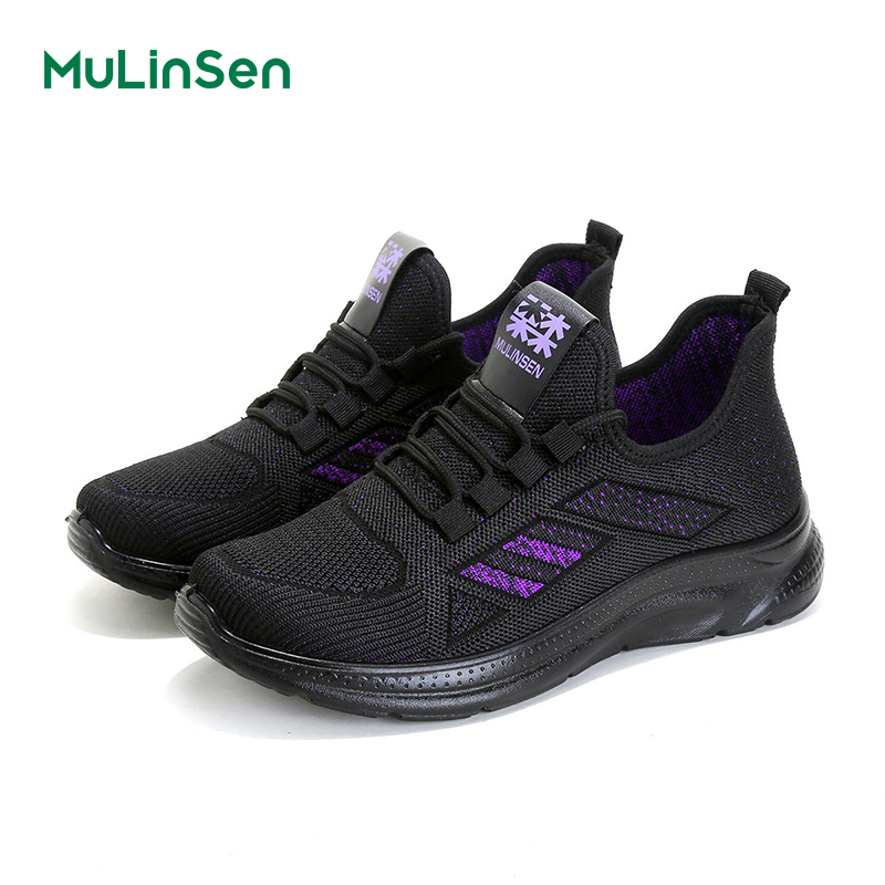 Mulinsen women's shoes summer thin mesh sports leisure 2025 new mother middle-aged and elderly comfortable breathable running shoes