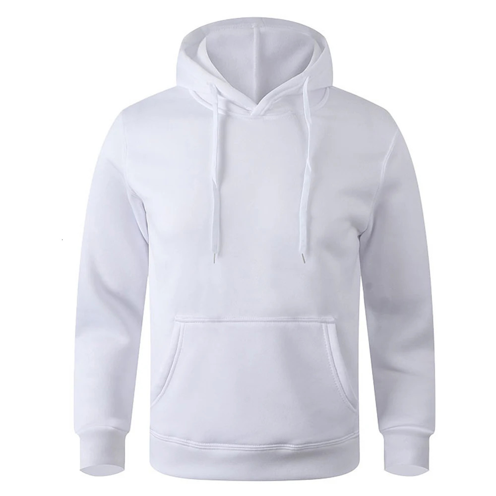 2025 Mens and Womens Warm Sweatshirt Casual Solid Color Streetwear Pullovers Sport Fitness Pocket Hoodies Multi S3XL 250729