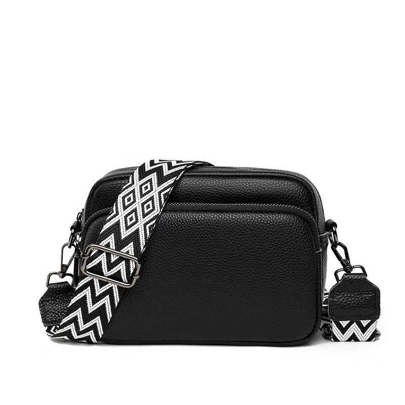 Women Crossbody Bag Multi Space Fashion Design Sense Large Capacity PU Material Lightweight Single Shoulder Bag Y250730