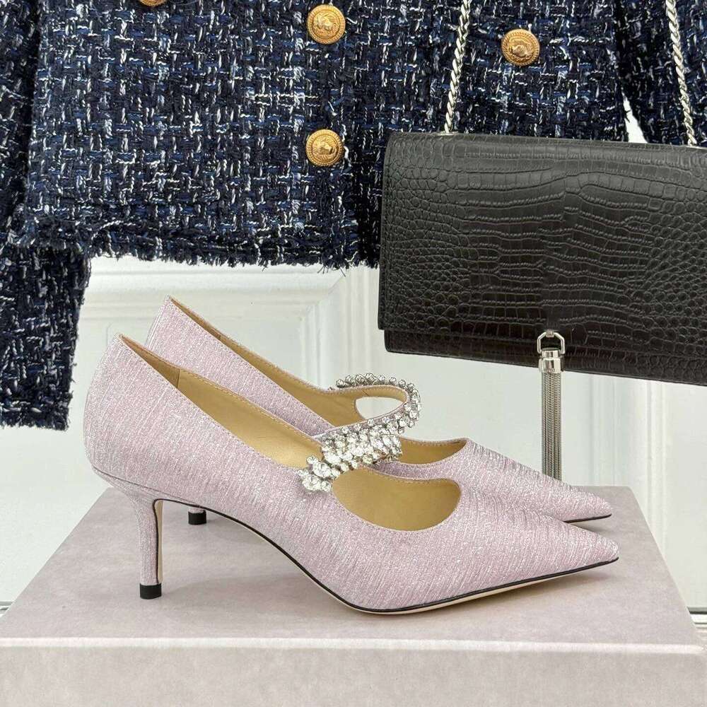 Women Size34-42 Genuine Leather Crystals Pumps Super High Heels Pointed Toes Wedding Designer Shoes Zapatillas De Mujer 643