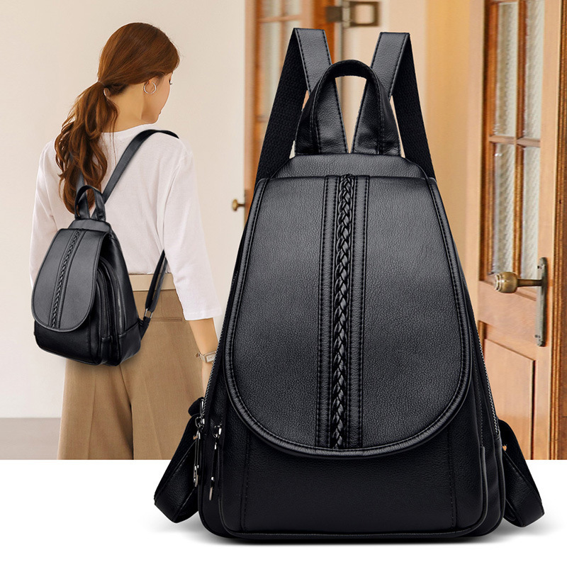 2025 Summer New Women's Backpack Fashion New Woven Women's Bag Fashion Multi functional Backpack Integrated New Designer Luxury Bag