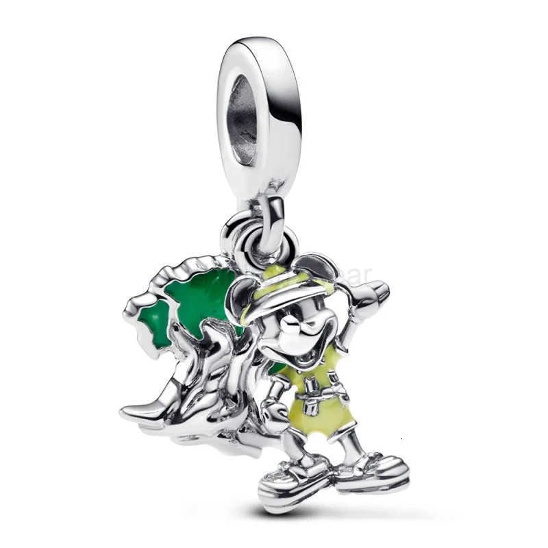 Disney Disney Snow White Dopey Charm Cute Cartoon Beads Making Fits Women Bracelet Jewelry Pan Original Charms Gift DIY W20250731