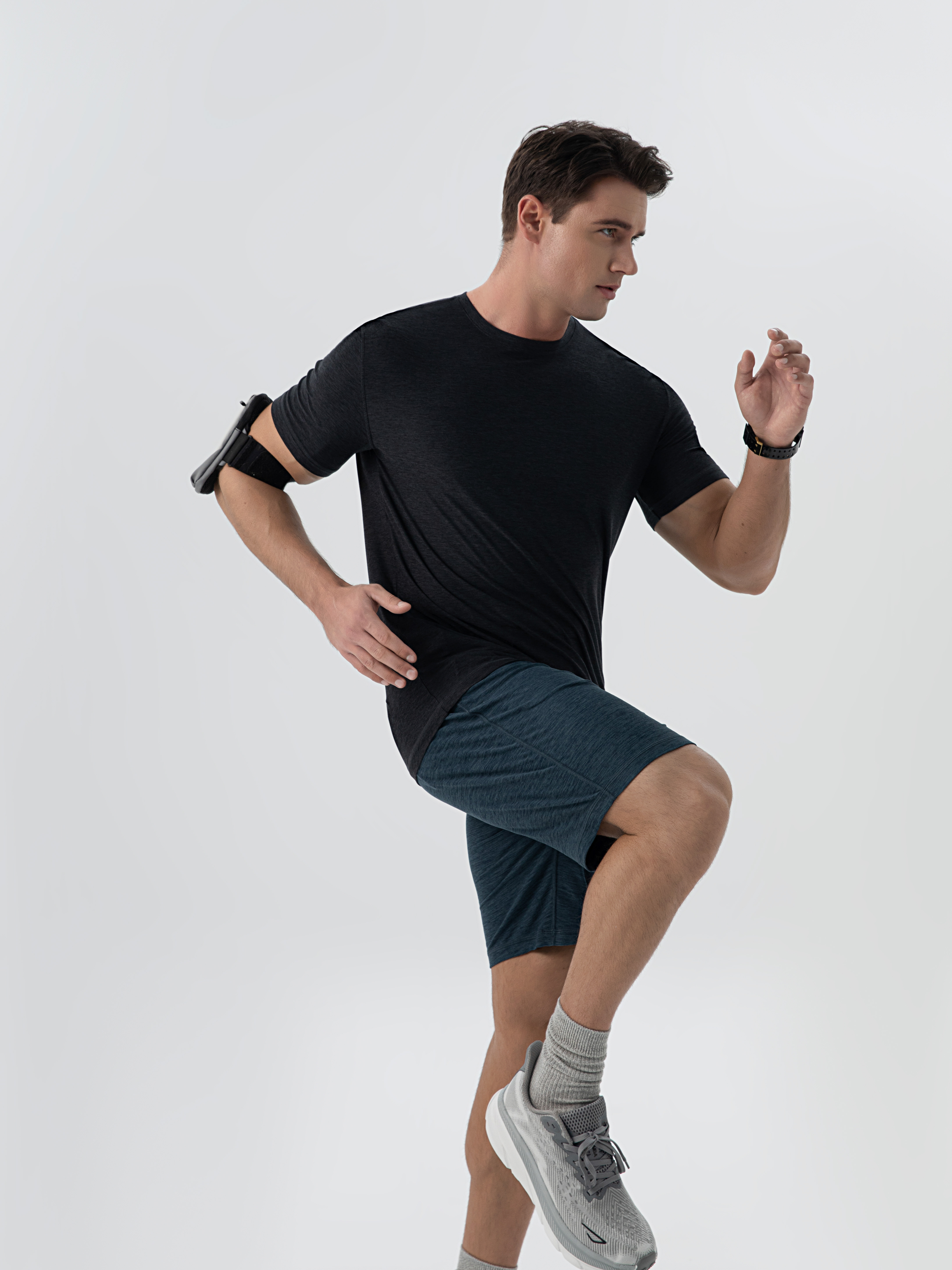 Breathable Mens Light-Duty Tee with Comfort-Fit for Everyday Wear