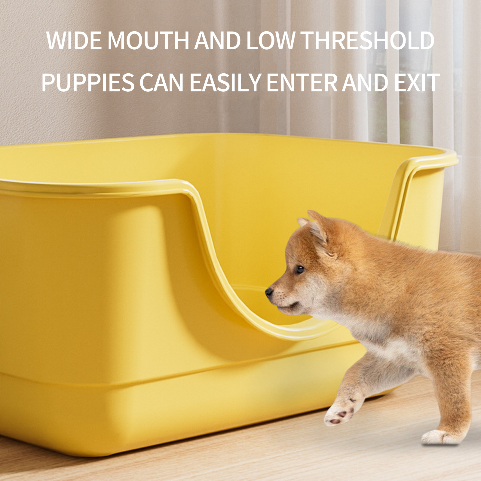 Dog toilet bathtub, stainless steel dog toilet, dog anti stepping feces, dog sand basin, toilet bowl, pet supplies, dog toilet replacement